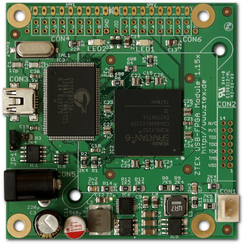 USB-FPGA Module 1.15x without cooler.